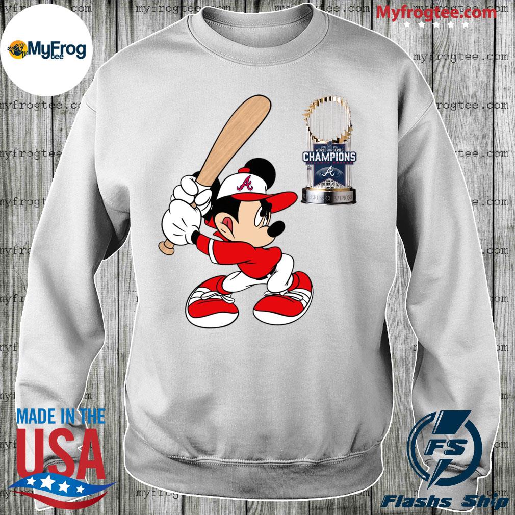 Mickey Atlanta Braves World Series Champions 2021 Shirt