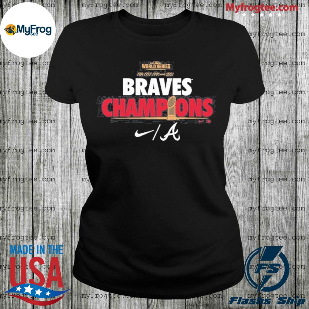 Atlanta Braves Nike 2021 World Series champion shirt, hoodie