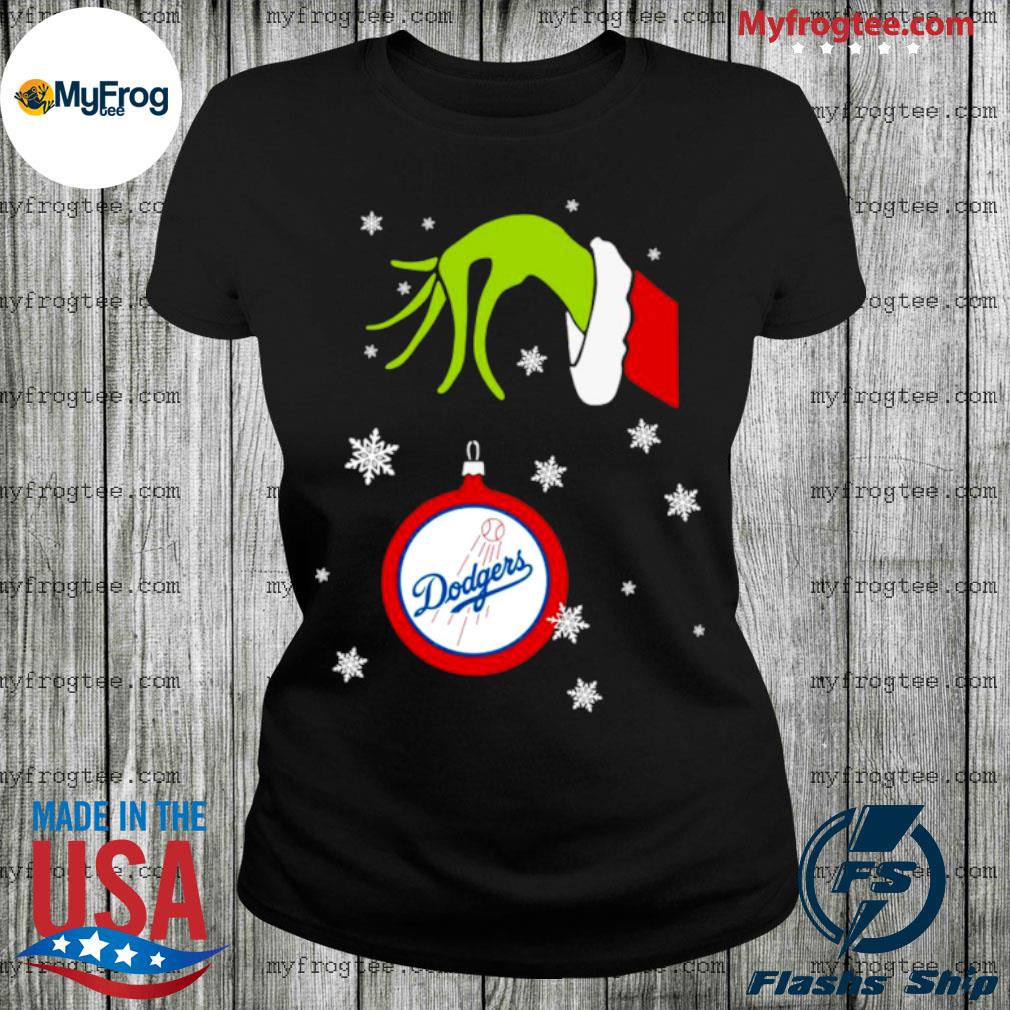 Los Angeles Dodgers Merry Christmas Snowflake Ugly Christmas