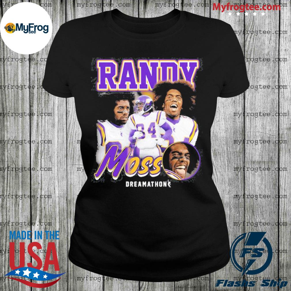 Buy Justin Jefferson Minnesota Vikings Randy Moss Dreamathon Shirt For Free  Shipping CUSTOM XMAS PRODUCT COMPANY