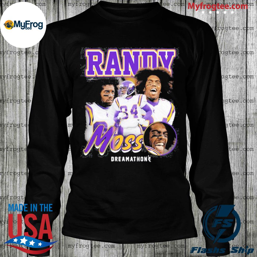 Justin Jefferson Randy Moss T-Shirt, Vintage Randy Moss 90s Style Rap  T-shirt