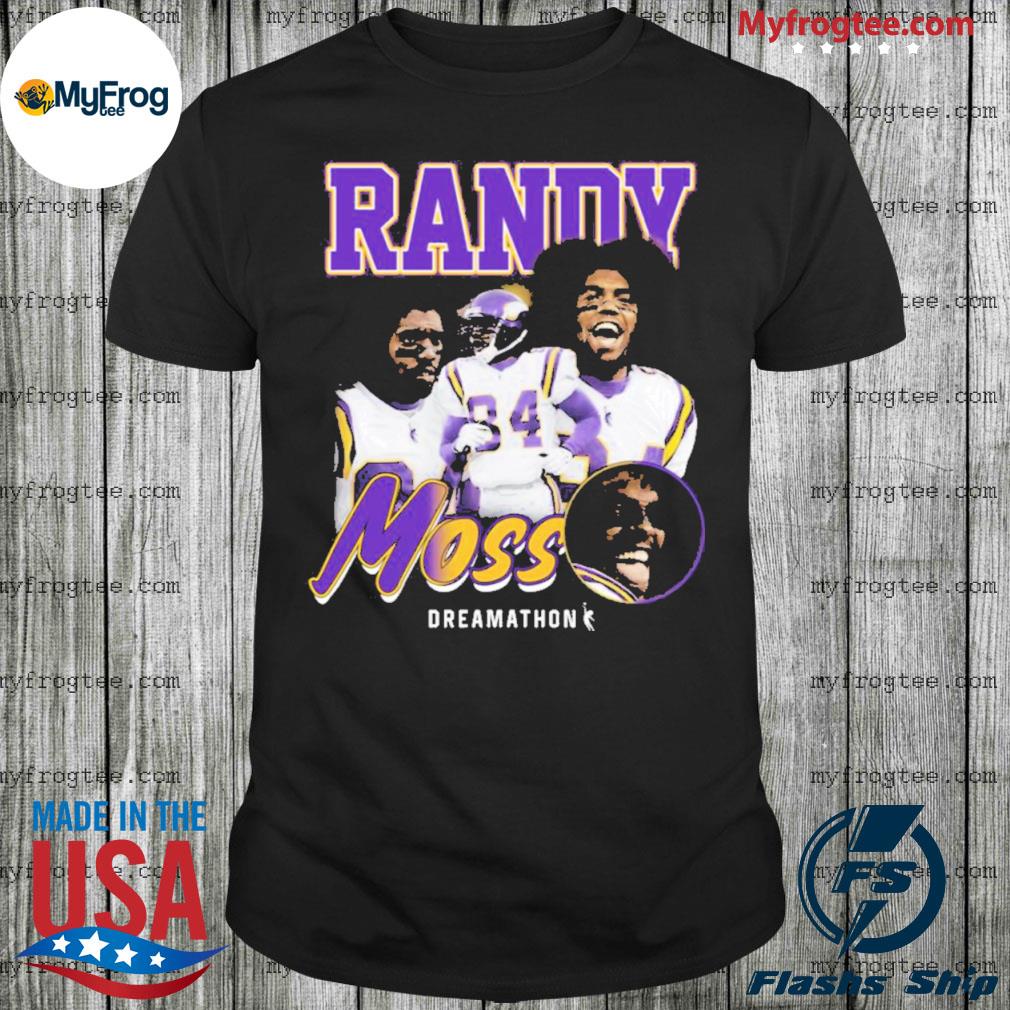 Justin Jefferson Wearing Randy Moss Dreamathon T-Shirt, hoodie, sweater,  long sleeve and tank top