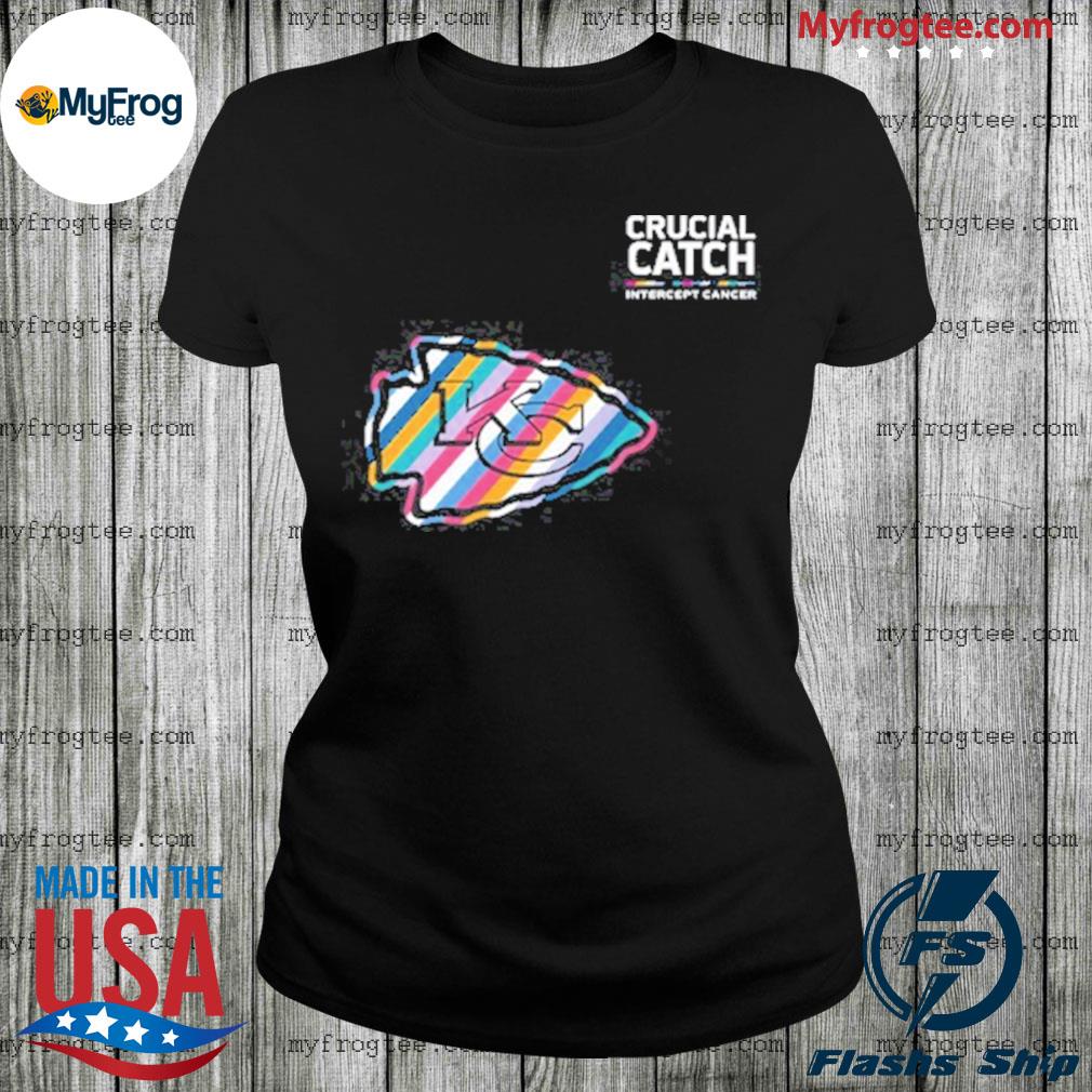 Kansas City Chiefs Crucial Catch Intercept Cancer shirt, hoodie