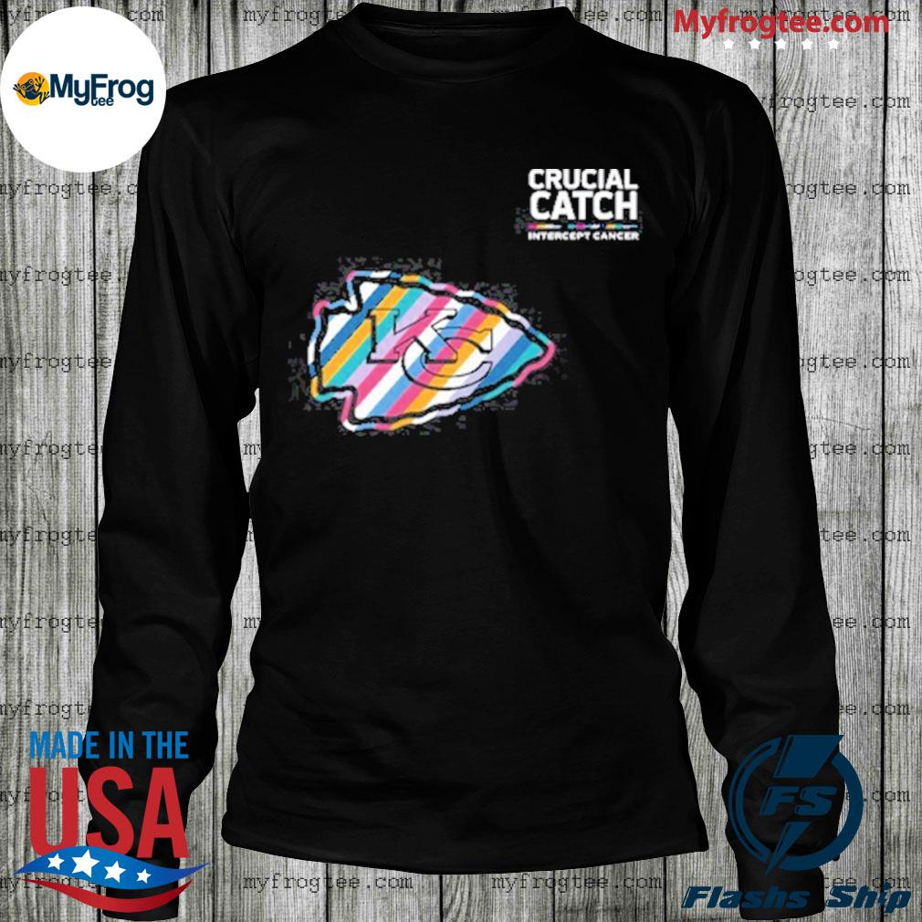 Kansas City Chiefs Crucial Catch Intercept Cancer shirt, hoodie