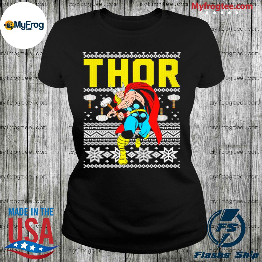 thor ugly christmas sweater