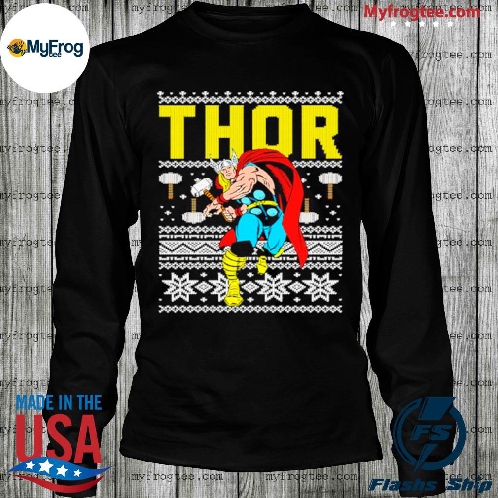 thor ugly christmas sweater