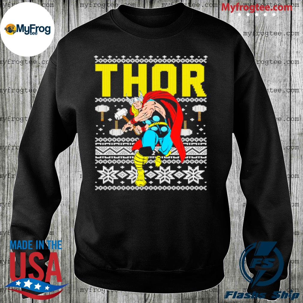thor ugly christmas sweater