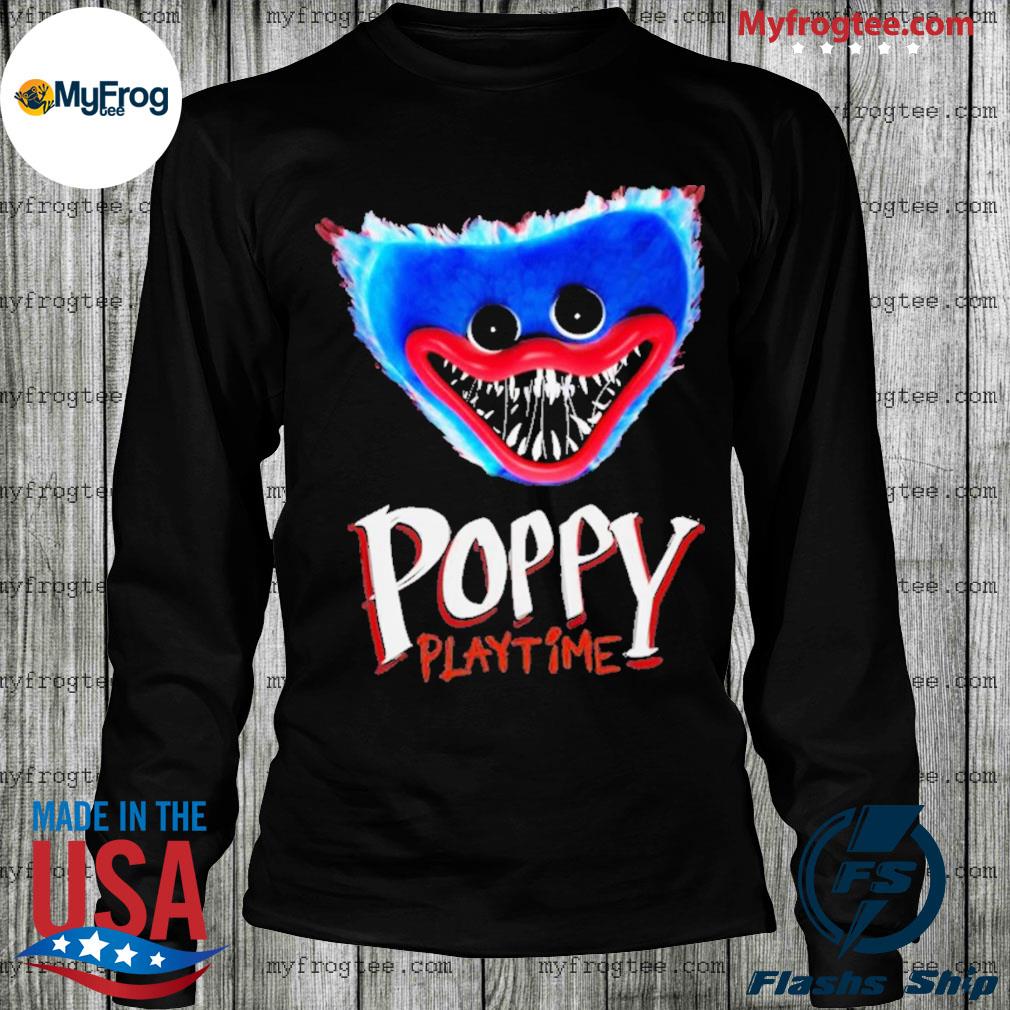 Official poppy Playtime Merch Catnap Face T-Shirt, hoodie, sweater