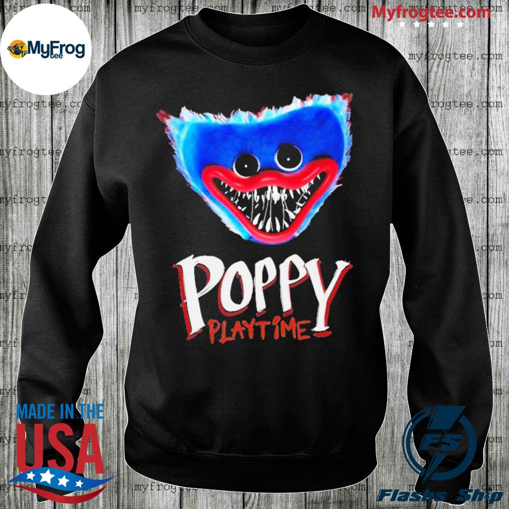 Official poppy Playtime Merch Catnap Face T-Shirt, hoodie, sweater