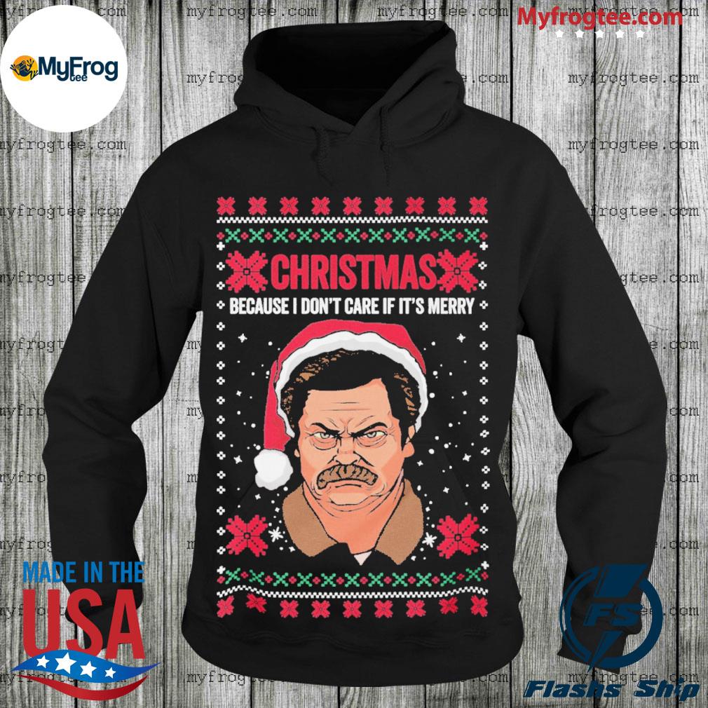 Ron swanson clearance ugly christmas sweater