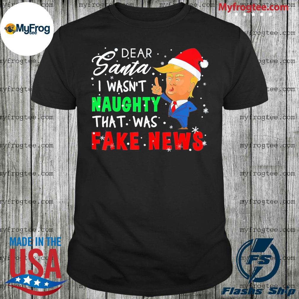 Santa is fake news sweater sale