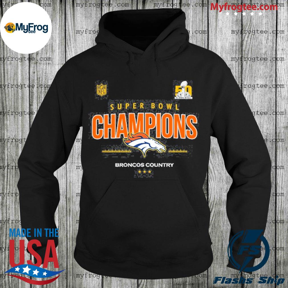 Denver Broncos - Super Bowl 50 Champions Parade NFL Hoodie :: FansMania