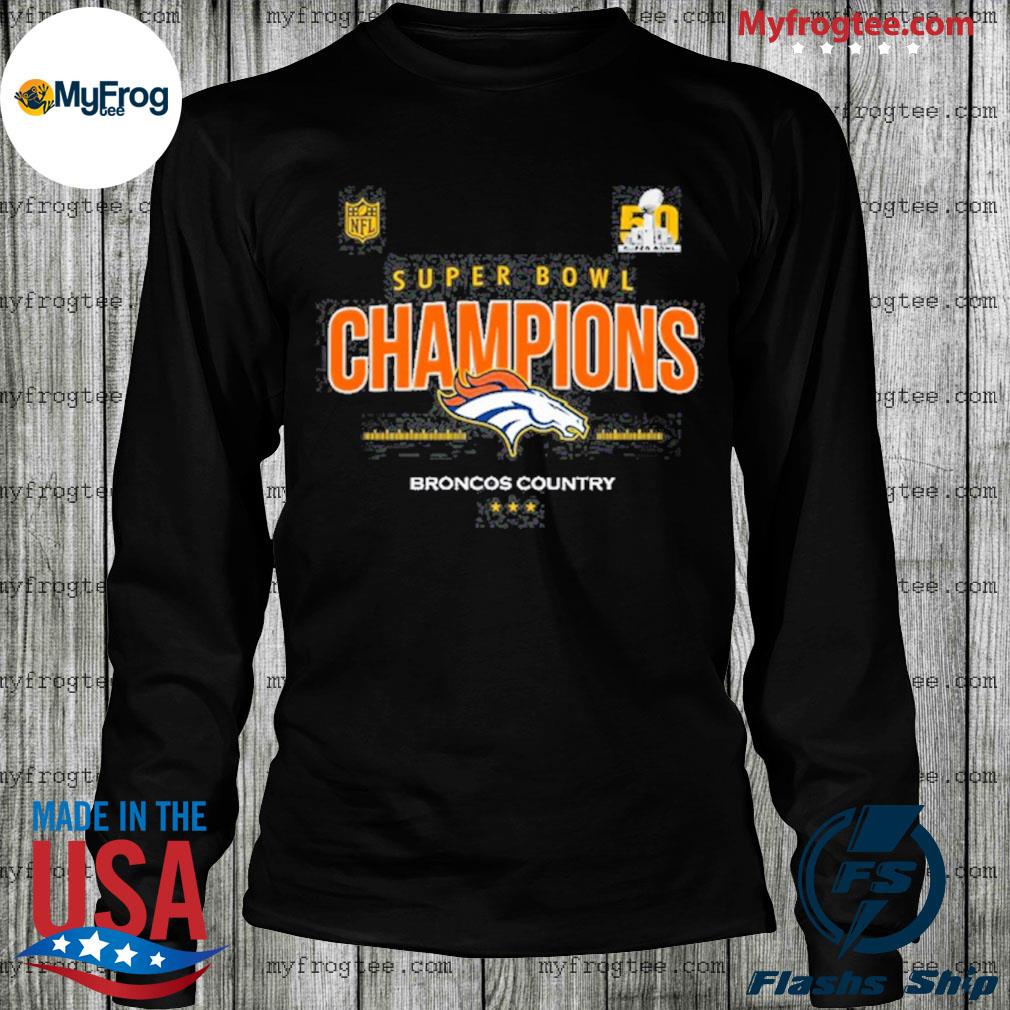 Denver Broncos 50 super bowl champions shirt, hoodie, sweater and