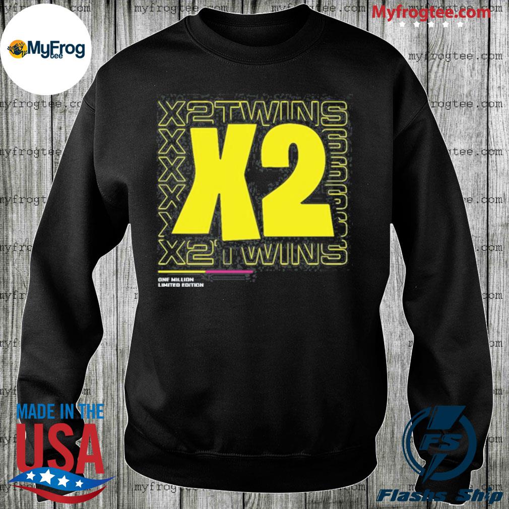 X2twins merch online hoodie