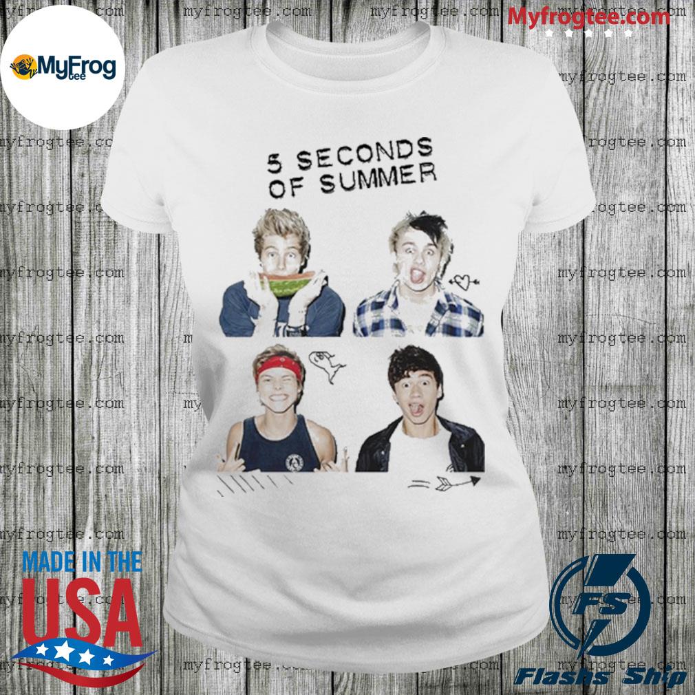 5sos lips tee