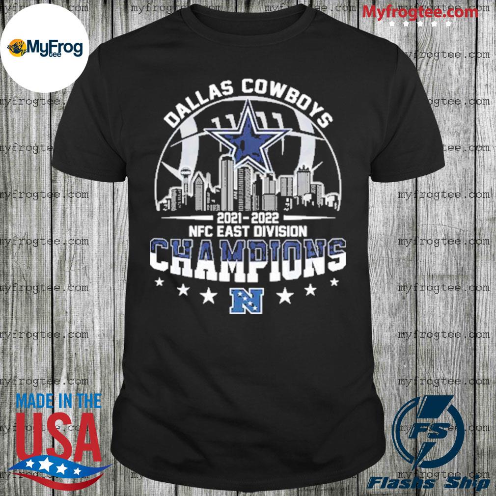 Dallas Cowboys 2021 2022 NFC East Division Champions T-Shirt