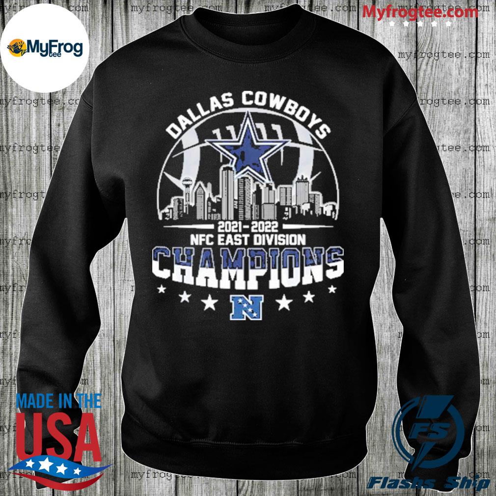 Dallas Cowboys 2021 2022 nfc east division Champions shirt, hoodie,  sweater, long sleeve and tank top