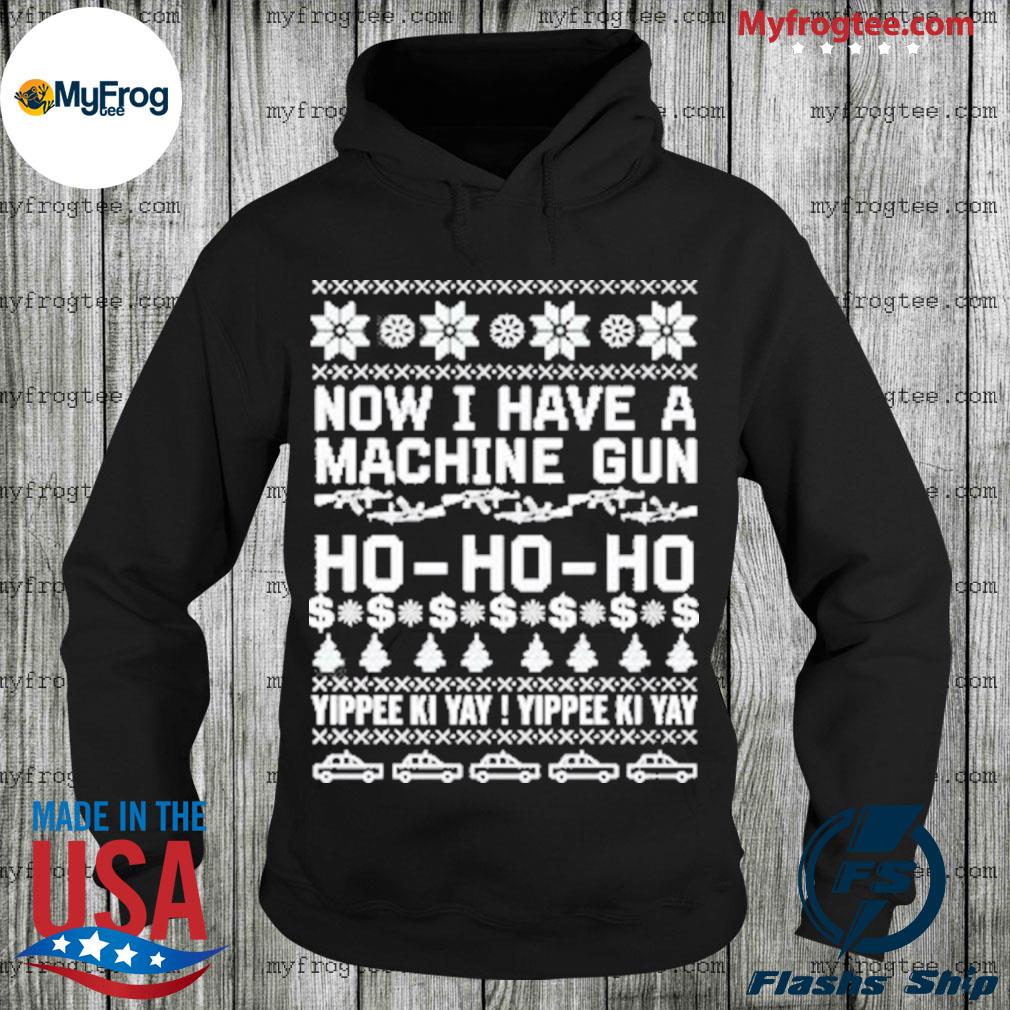 Now i have a sale machine gun christmas sweater