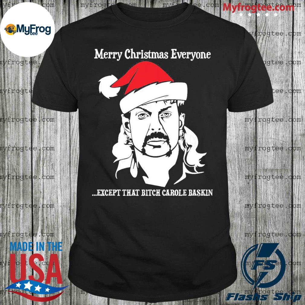 merry christmas to everyone except carole baskin