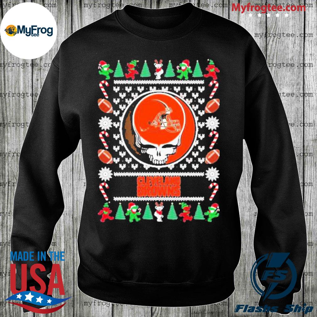 ugly christmas sweater cleveland browns