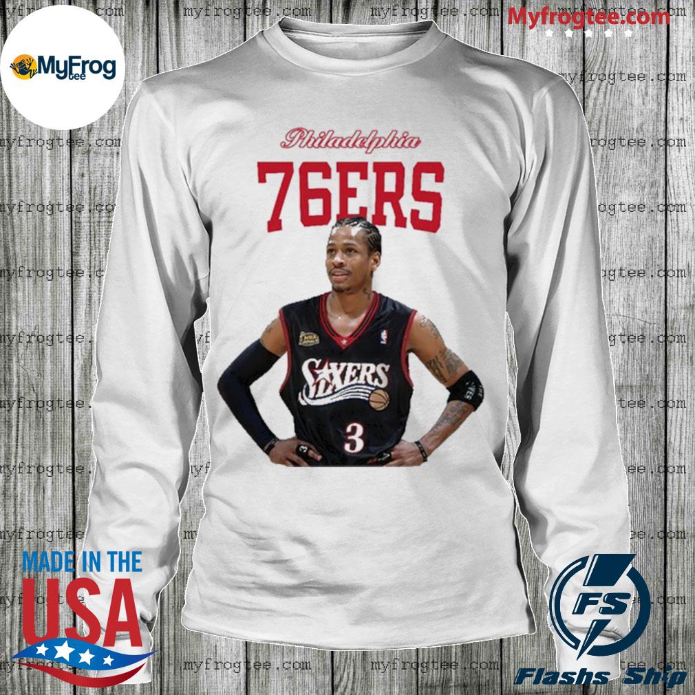 Slam Cover Tee Philadelphia 76ers Allen Iverson Shirt, hoodie, sweater,  long sleeve and tank top