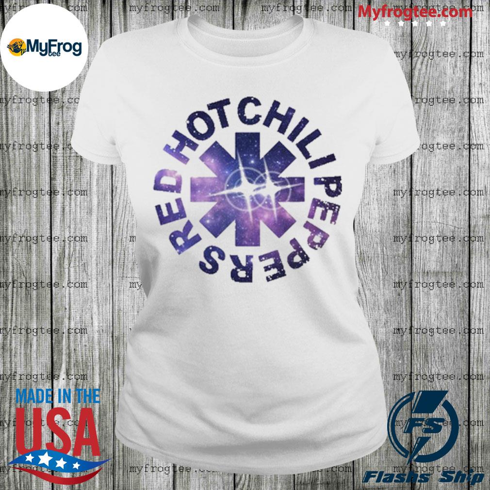 purple red hot chili peppers shirt
