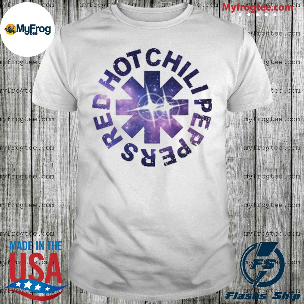 purple red hot chili peppers shirt