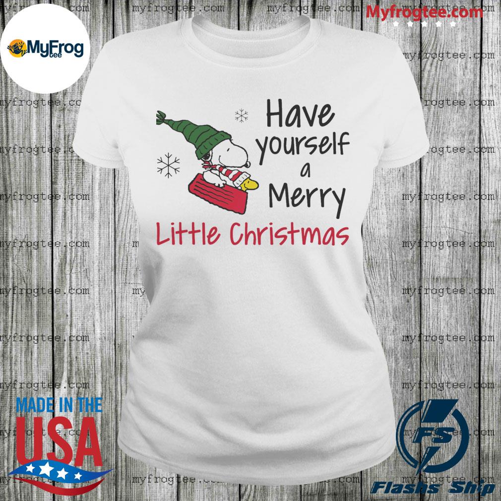 Snoopy And Woodstock Have Yourself A Merry Little Christmas 2022 Shirt, Hoodie, Sweater And Long Sleeve