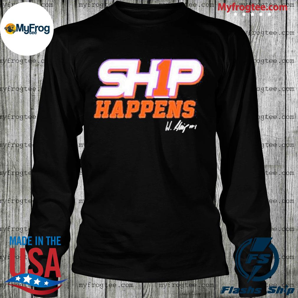 Will Shipley Ship Happens Clemson Shirt, hoodie, sweater, long sleeve and  tank top