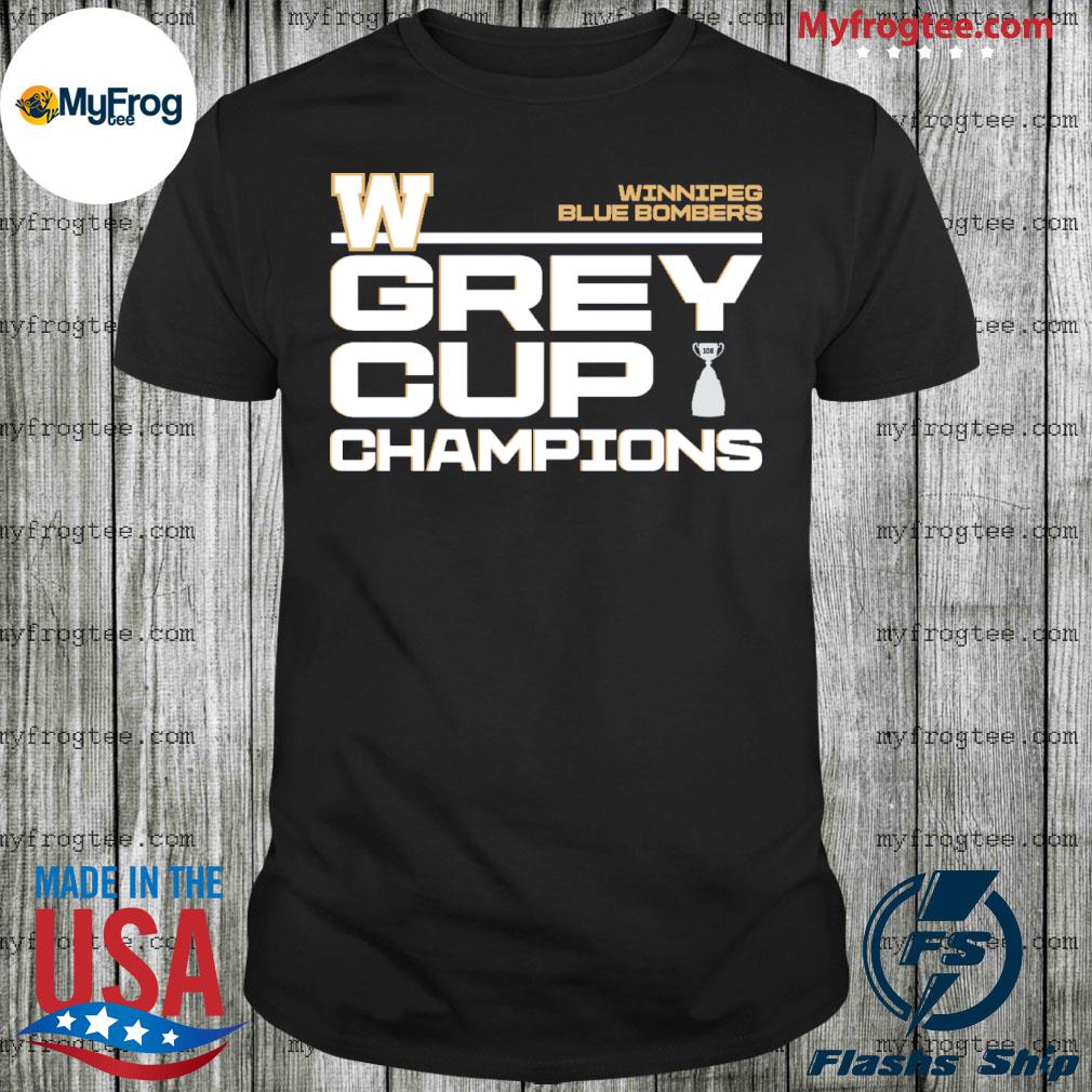 Winnipeg Blue Bombers grey cup champions 2021 shirt, hoodie