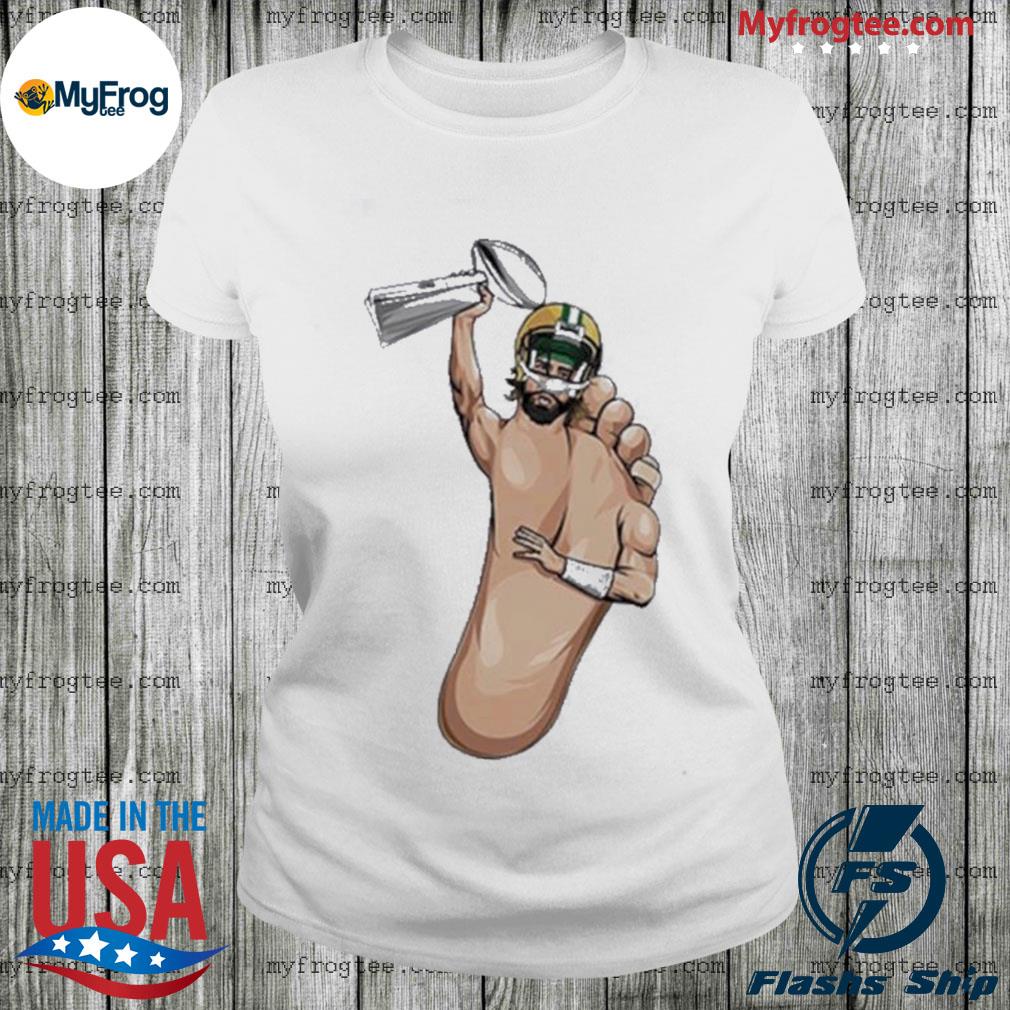 Aaron Rodgers Covid Toe 19 T-Shirt For Men And Women 