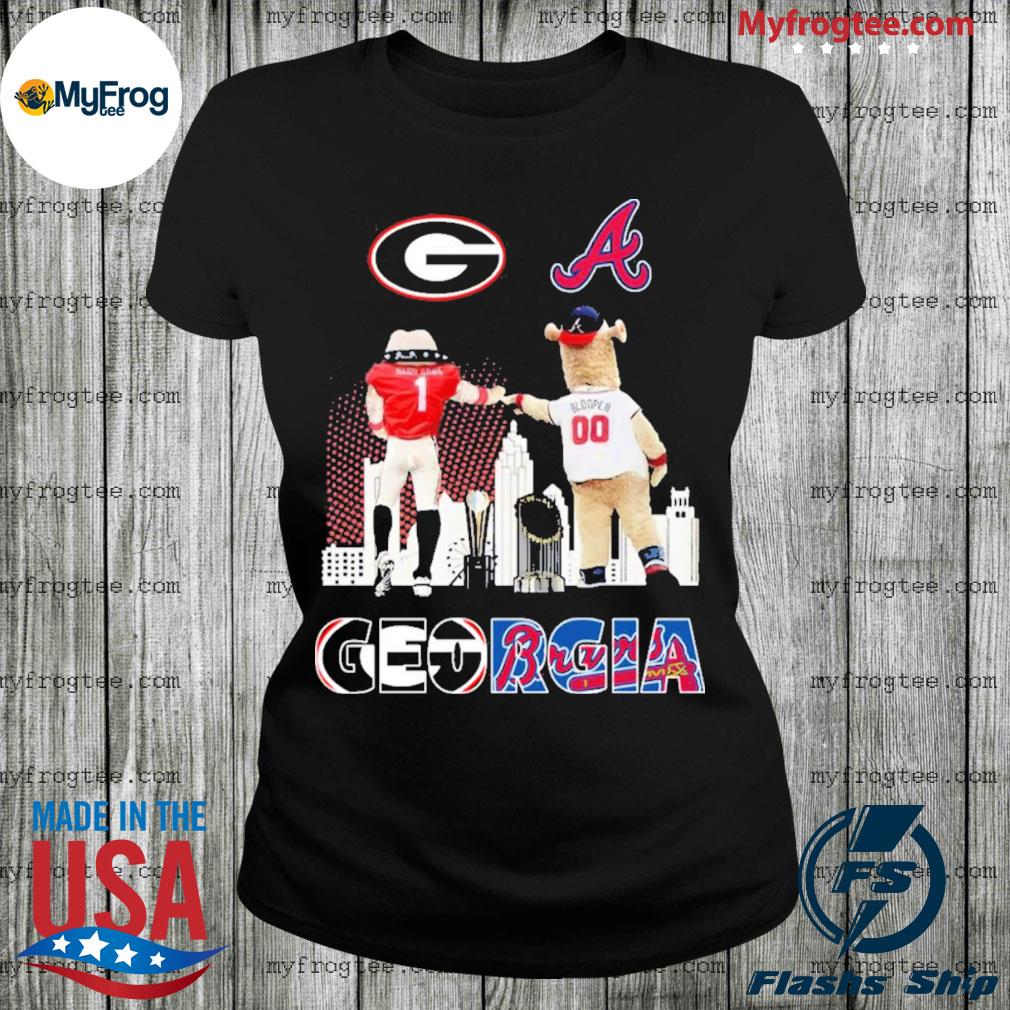 Atlanta Braves And Georgia Bulldogs Celebrate Georgia Football