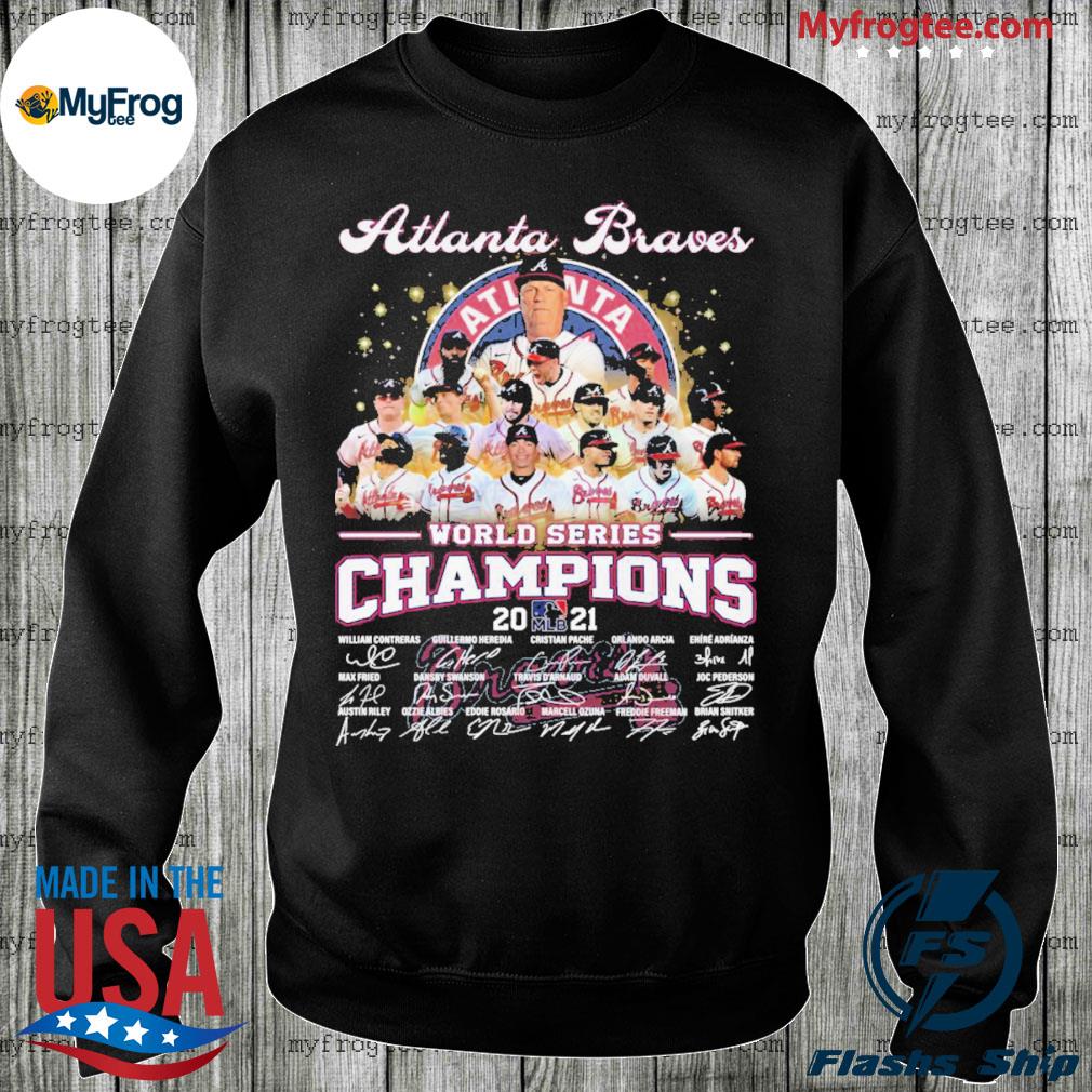 Funny Atlanta Braves World Series 2021 National League Champions T-Shirt,  hoodie, sweater, long sleeve and tank top