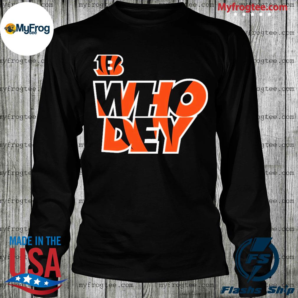 Bengals Who Dey Nike T-Shirt, hoodie, sweater and long sleeve