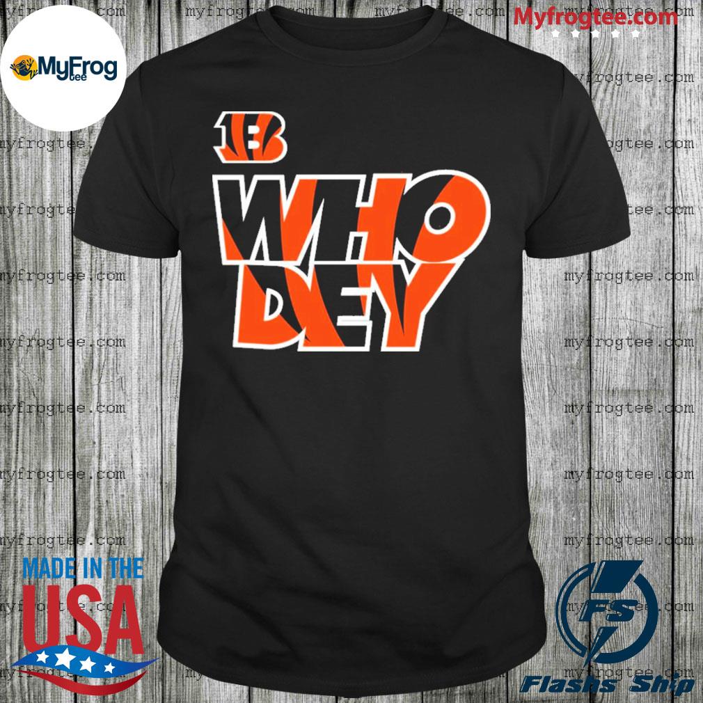 Bengals Who Dey Nike T-Shirt, hoodie, sweater and long sleeve