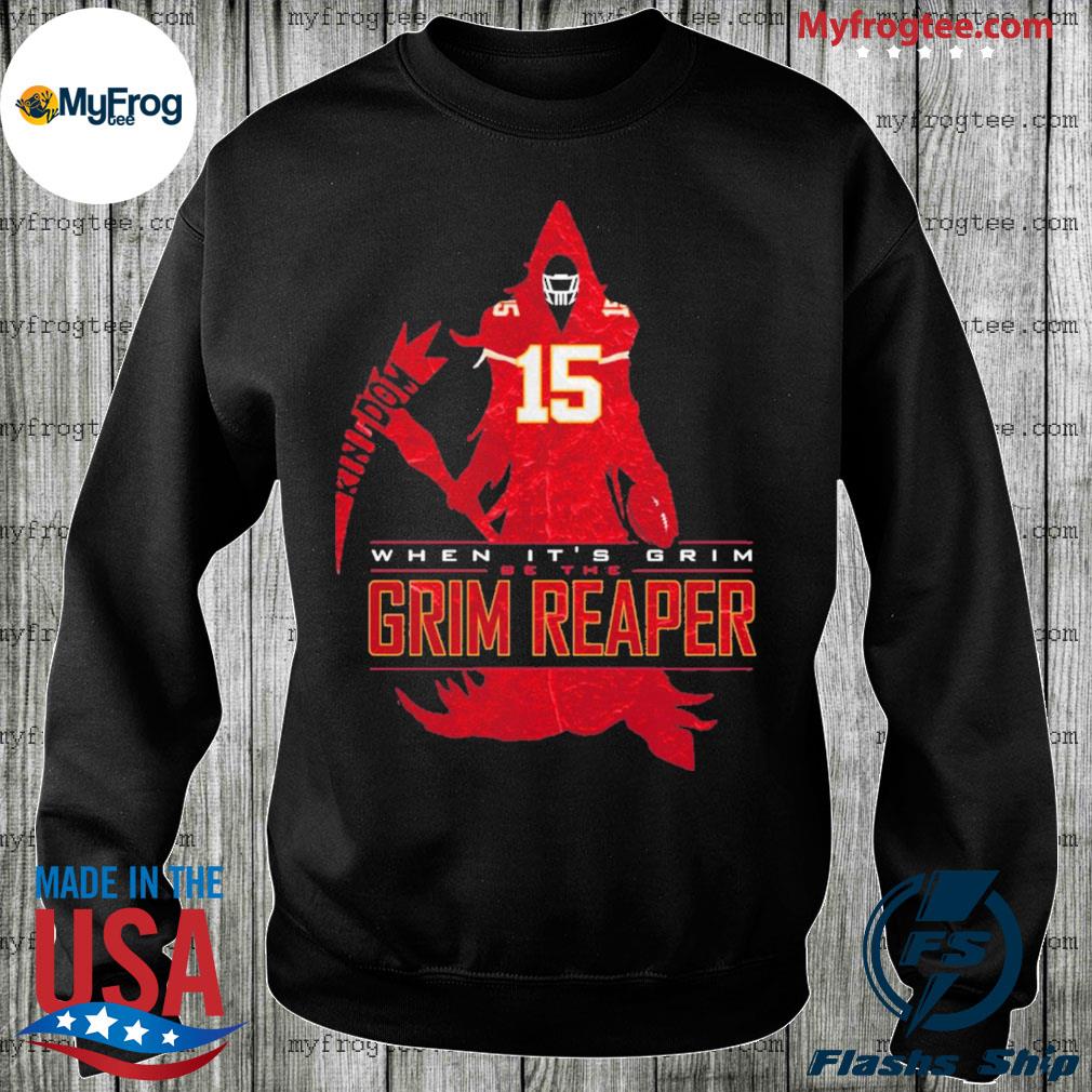 Official when it grim be the grim reaper Kansas city Chiefs T