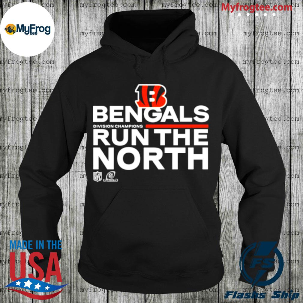 Cincinnati Bengals Nike 2021 AFC North Division Champions Trophy Collection  T Shirt, hoodie, sweater and long sleeve