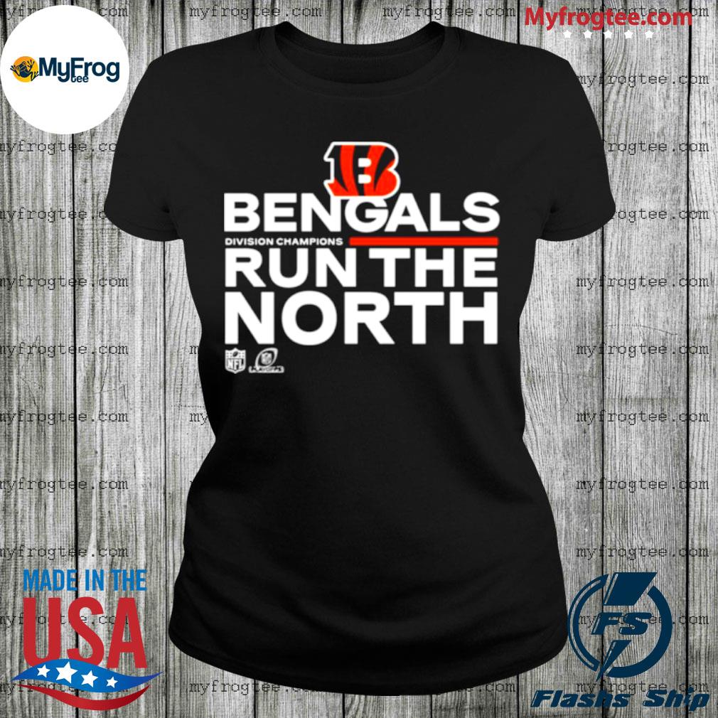 Funny Cincinnati Bengals division Champions run the north shirt, hoodie,  sweater, long sleeve and tank top