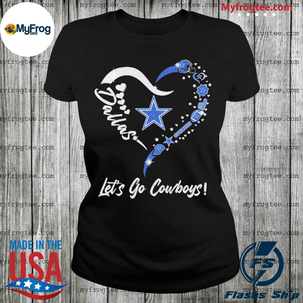 Ladies, The World Needs More Cowboys Shirt Large / Crystal Blue