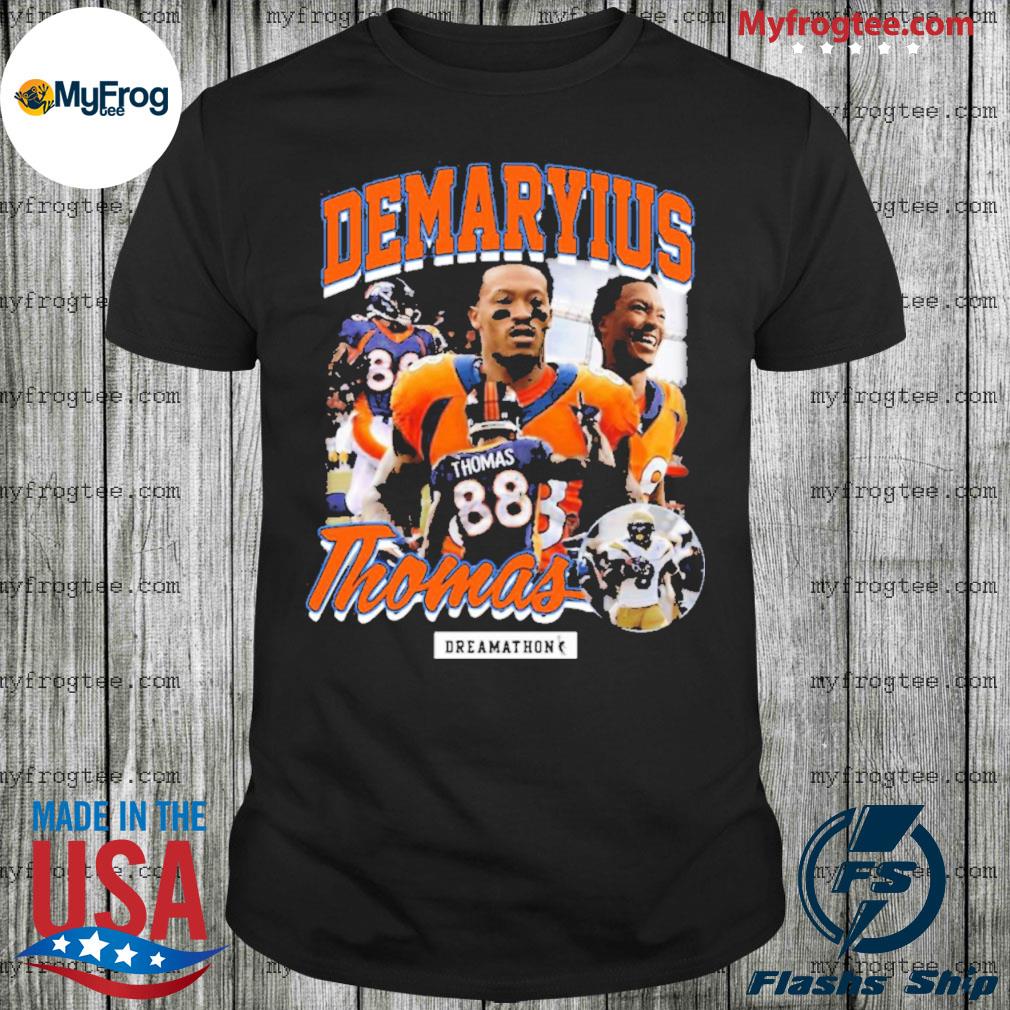 Demaryius Thomas Dreamathon Von Miller Wearing Darius Thomas Shirt