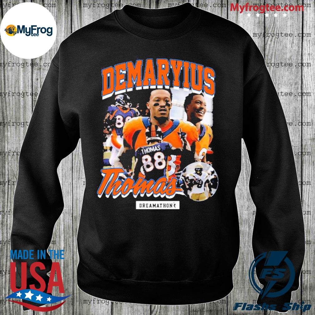 Demaryius Thomas Dreamathon Shirt Von Miller Wearing Darius Thomas Shirt -  Teechipus