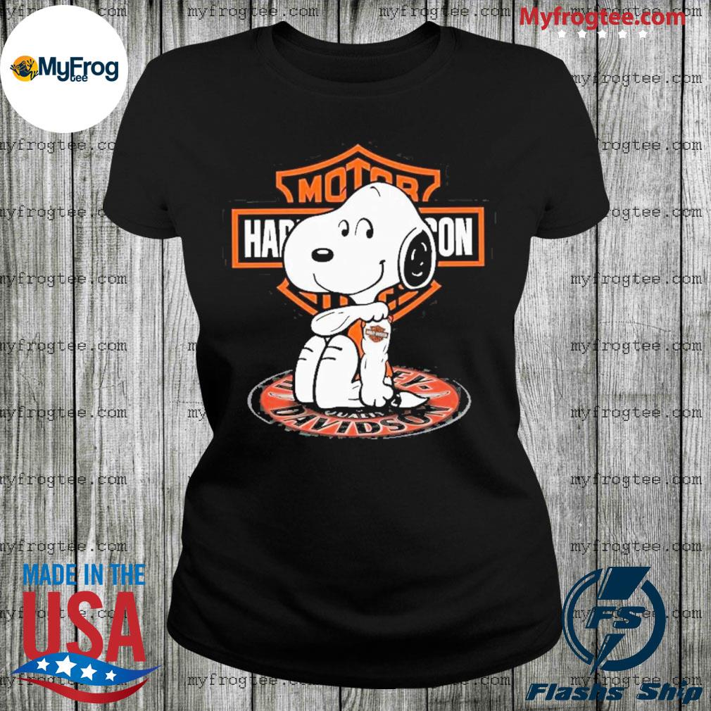 snoopy harley davidson shirt