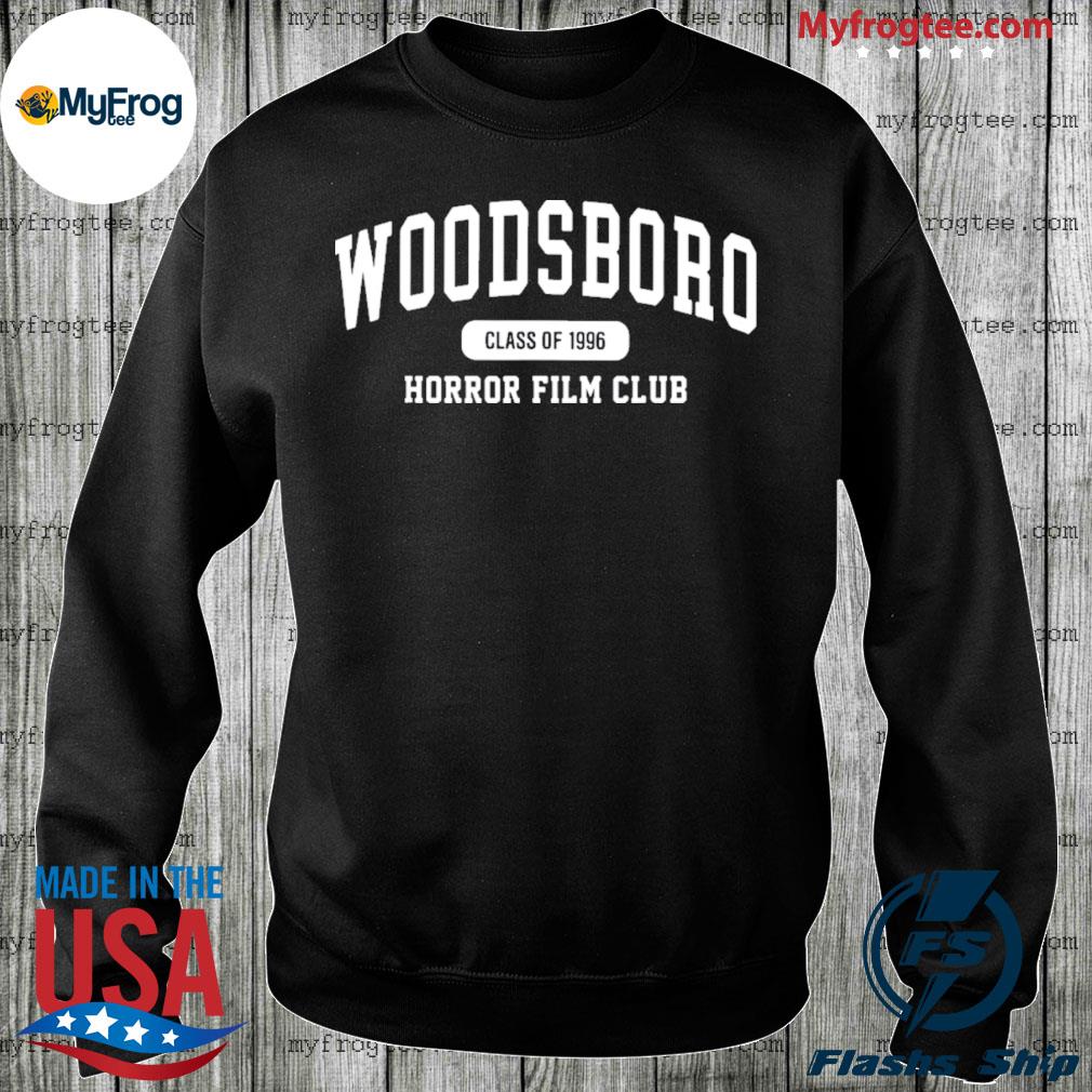 Woodsboro High School Class of 1996 Horror Film Club Vintage Shirt, hoodie,  sweater, long sleeve and tank top