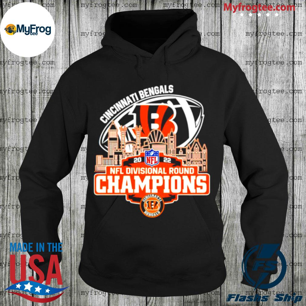 Cincinati Bengals 2022 NFL Division Round Champions shirt, hoodie, sweater,  long sleeve and tank top