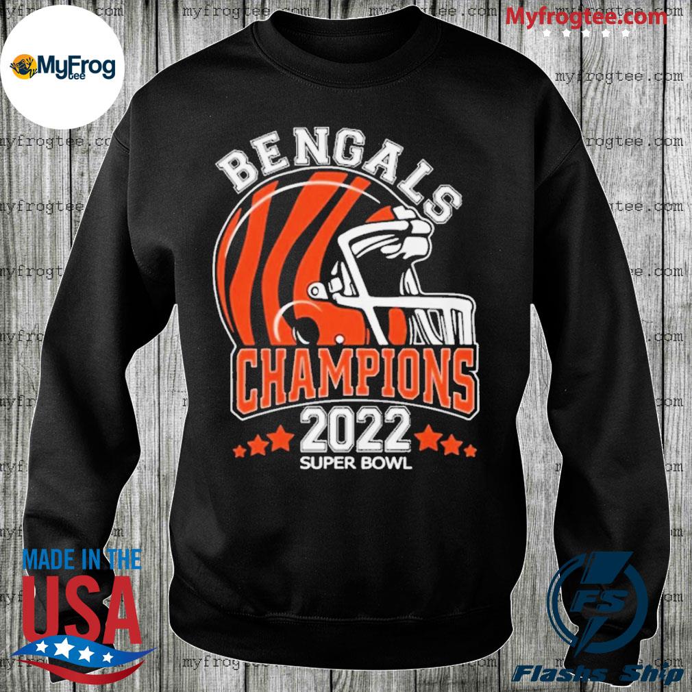 Cincinnati Bengals 2022 Super Bowl Champions Shirt,Sweater, Hoodie, And  Long Sleeved, Ladies, Tank Top