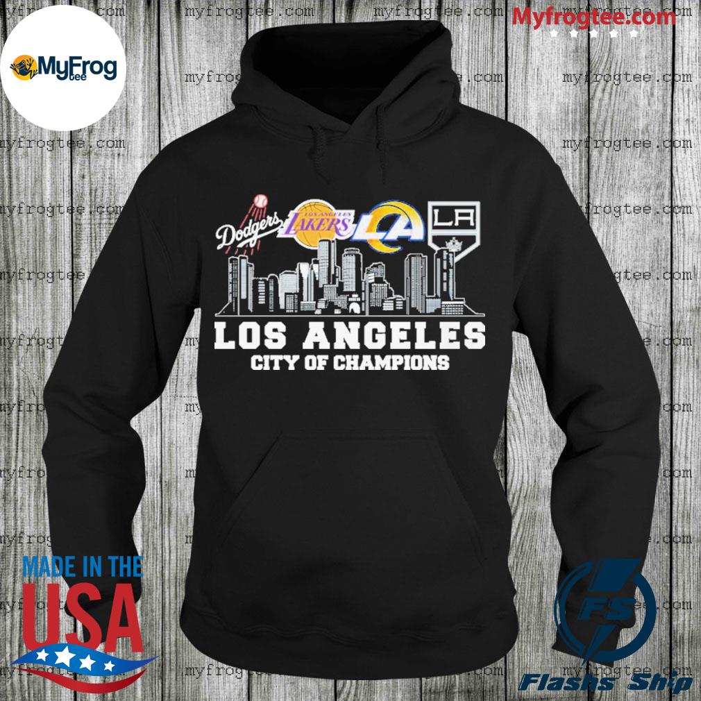 Los Angeles Dodgers and Los Angeles Lakers shirt, hoodie, sweater