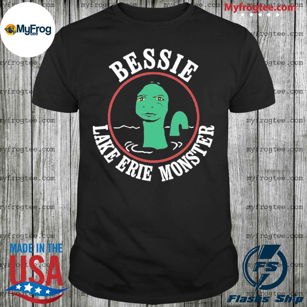 Erica Fett Bessie Lake Erie Monster Shirt, hoodie, sweater and long sleeve