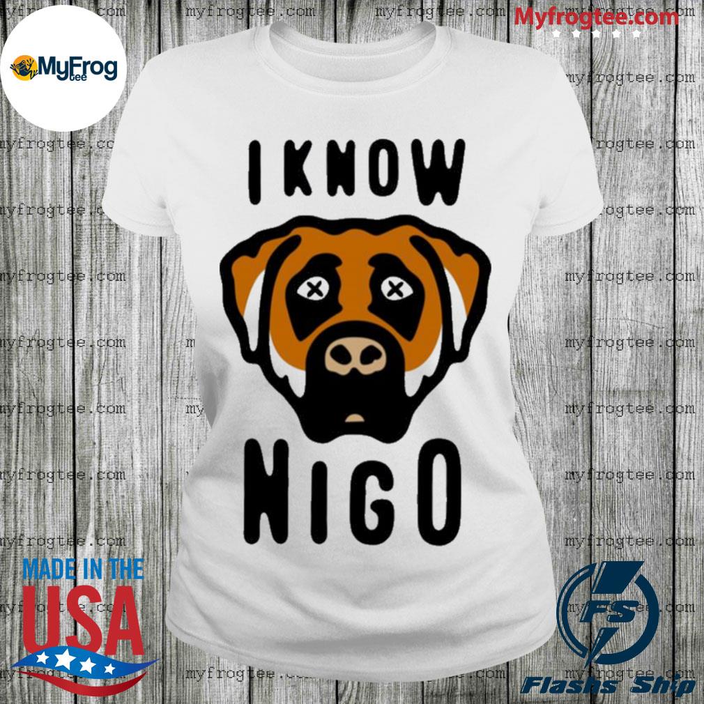 Human Made I Know Nigo Kaws Shirt, hoodie, sweater and long sleeve