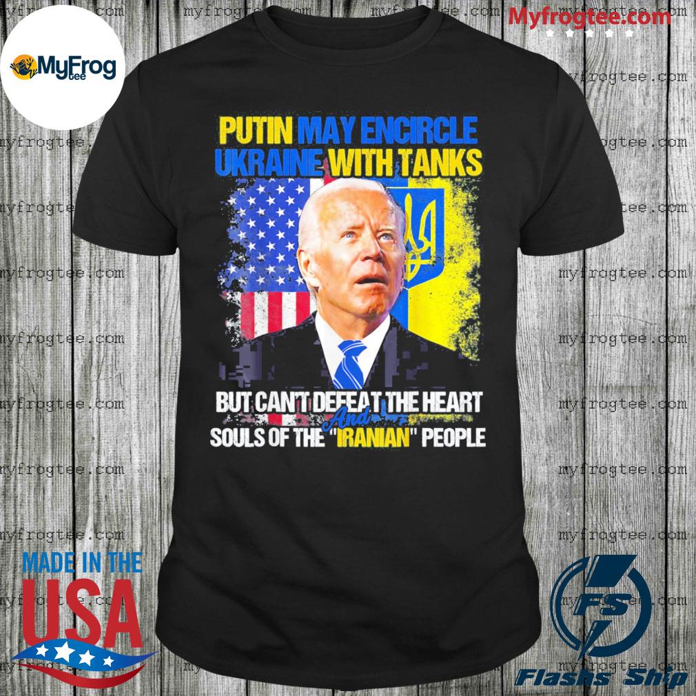 Support Ukraine Anti Biden America Ukrainian Flag Ukraine Tee