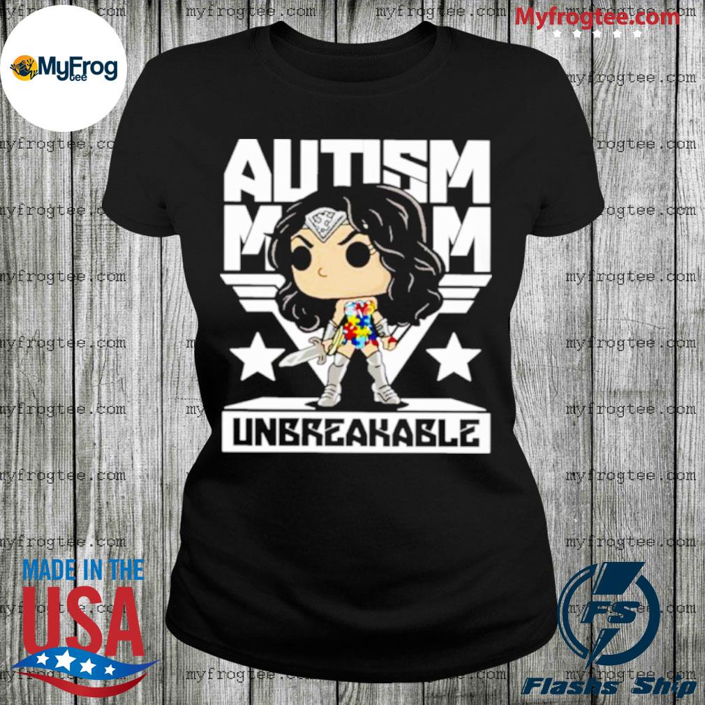 wonder woman autism shirt